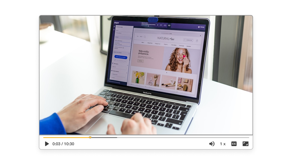 Using Visla’s ecommerce video creator to showcase product details and engage online shoppers through video content.